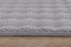 CAMILSON Modern Gray Non Slip Rug 4x6 Ultra Soft High Pile Area Rugs Non Skid - Image 7