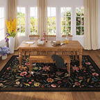 Vintage Medallion Floral Area Rugs 8x10 Clearance, Machine Washable Non-Slip - Image 4