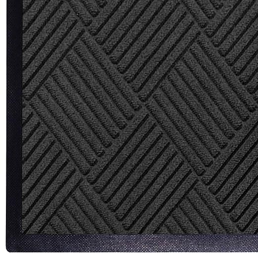WaterHog Diamond-Pattern Commercial Grade Entrance Mat, Indoor/Outdoor Floor by MAMatting