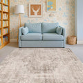 Washable 4x6 Rug for Small Living Room, Area Rug for Kitchen, Large Entryway by HazoHaus