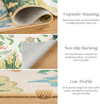 Phantoscope Washable Area Rug 4'x6' Non-Slip, Vintage Boho Rugs - Image 4