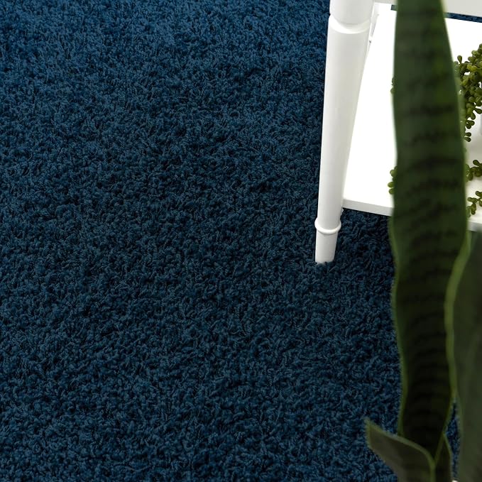 Unique Loom Solid Shag Collection Area Rug - Image 5