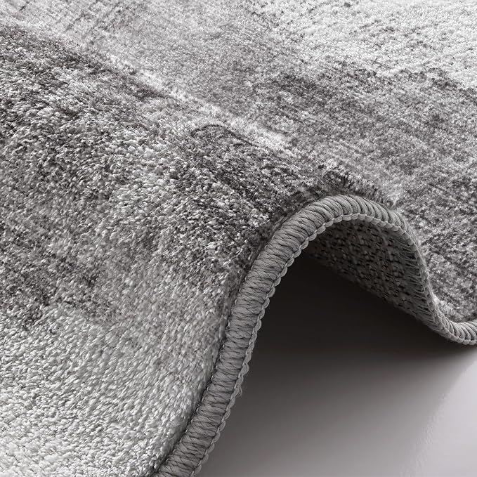 LUMI 4x6 Washable Low-Pile Area Rug - Image 6