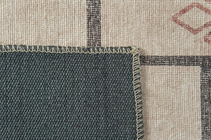 Revival Rugs Funk 5'x8' Zero-Shedding Area Rug - Image 8