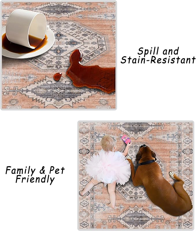 vivorug 6x9 Area Rug, Ultra-Soft Washable Rug - Image 8