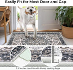 KOZYFLY Boho Area Rug 6x9 Ft Thin Washable Rugs - Image 6
