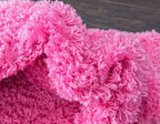 Unique Loom Solid Shag Collection Area Rug - Image 7