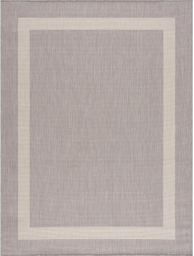 CAMILSON Outdoor Rug 9x12, Large Modern Outside Rugs - Image 2