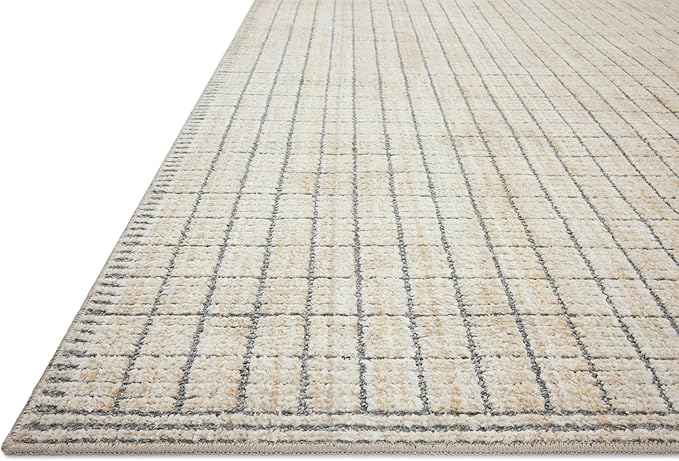 Loloi Amber Lewis Bexley Collection BEX-04 Slate/Natural 2'-7" x 4' Accent Rug - Image 4