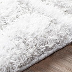 Livabliss Hapsburg Moroccan Shag Area Rug, Light Gray - Image 12