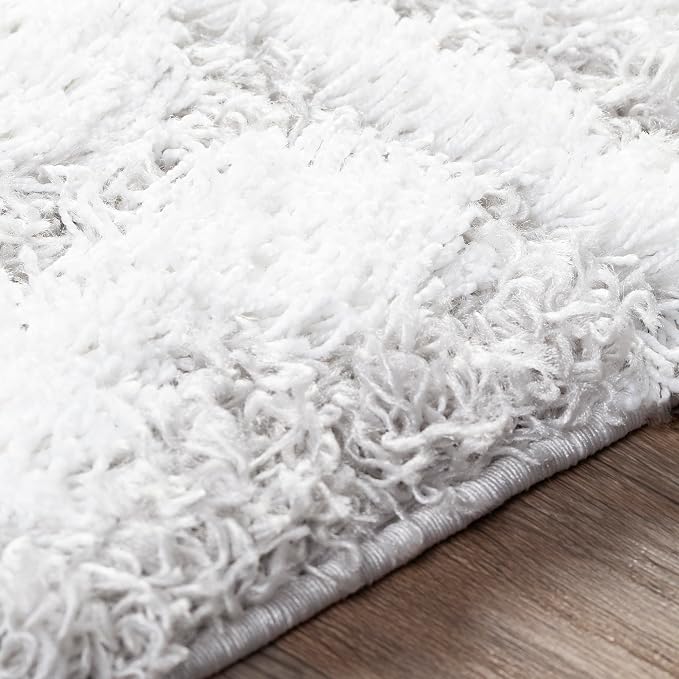 Livabliss Hapsburg Moroccan Shag Area Rug, Light Gray - Image 12