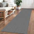 2x6 Ft Braided Runner Rug Washable Runners by Ivissy