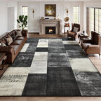 DweIke Large Modern Washable Area Rugs 8x10, Living Room Rug Non-Slip and by DweIkeHomeDecor