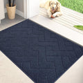 PURRUGS Dirt Trapping Door Mat 20" x 31.5", Non-Slip Machine Washable Entry Rug by PURRUGS