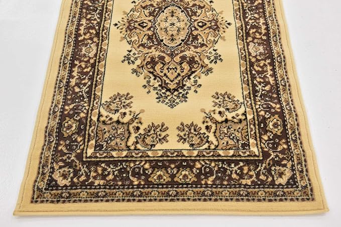 Unique Loom Reza Collection Traditional Persian Style Area Rug, 2 ft 7 in x 10 - Image 6