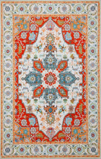WILLSUN Washable Area Rugs, 3x5 Non-Slip Boho Large Area Rugs - Image 7