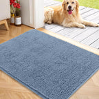 OLANLY Dog Door Mat for Muddy Paws 40x32, Absorbs Moisture and Dirt, Absorbent by OLANLY