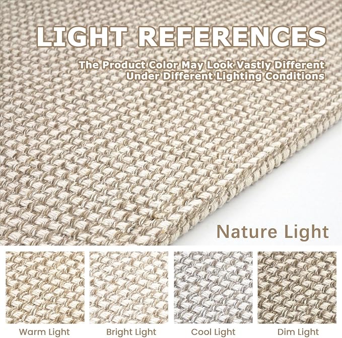 KOZYFLY Washable Area Rug 4x6 ft Non Slip Rubber Backed Living Room Rugs - Image 3