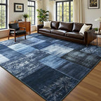DweIke Large Modern Washable Area Rugs 8x10, Living Room Rug Non-Slip and - Image 8
