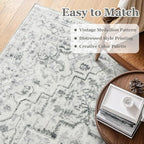Extra Large Area Rugs 10x14 for Living Room, Farmhouse Distressed Printed - Image 4