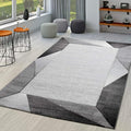 Paco Home Modern Area Rug Bordered by PacoHome