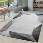 Paco Home Modern Area Rug Bordered by PacoHome