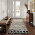 Moroccan Rug Runners for Hallways, 2x5 Ultra Soft Non-Slip Washable Rugs for by Nailttos