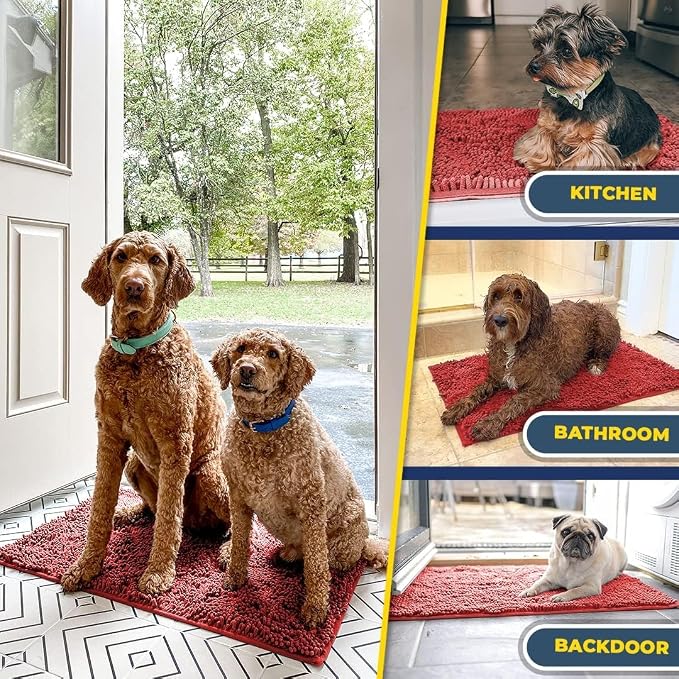 Muddy Mat® AS-SEEN-ON-TV Highly Absorbent Microfiber Door Mat and Pet Rug - Image 5