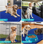 OLANLY Dog Door Mat for Muddy Paws 70x32, Absorbs Moisture and Dirt, Absorbent - Image 7