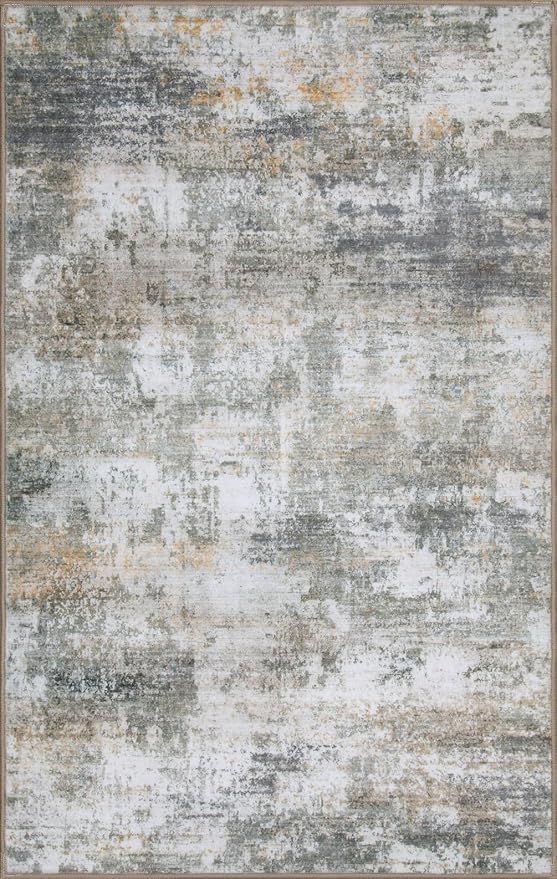 WILLSUN Washable Area Rugs, 4x6 Non-Slip Boho Large Area Rugs - Image 7