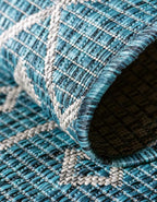 Unique Loom Outdoor Trellis Collection Area Rug - Image 6
