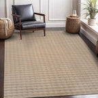 CAMILSON Modern Beige Non Slip Rug 3x5 Ultra Soft High Pile Area Rugs Non Skid - Image 6
