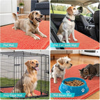 OLANLY Dog Door Mat for Muddy Paws 70x24, Absorbs Moisture and Dirt, Absorbent - Image 7