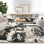 Abani Terra Cream Area Rug for Living Room, Bedroom by Abani
