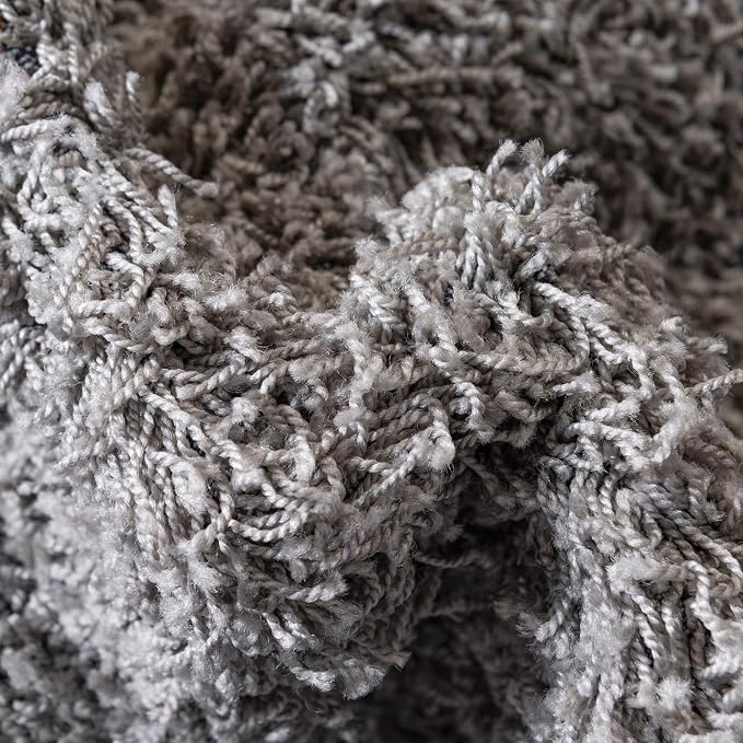 Unique Loom Solid Shag Collection Area Rug - Image 8