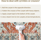 YJ.GWL Area Rugs for Living Room 4x6 Machine Washable Rugs for Bedroom - Image 10