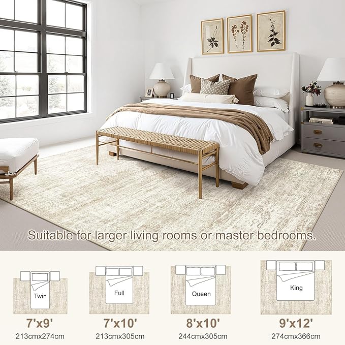 8x10 Area Rug Living Room Rugs - Image 2