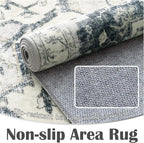 jinchan Kelda Runner Rug 3x8 Washable Rug Soft Hallway Runner Indoor Vintage - Image 8