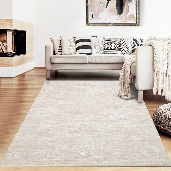 RUGSREAL Living Room Area Rug 9x12 Machine Washable Rug Non-Slip Stain - Image 8