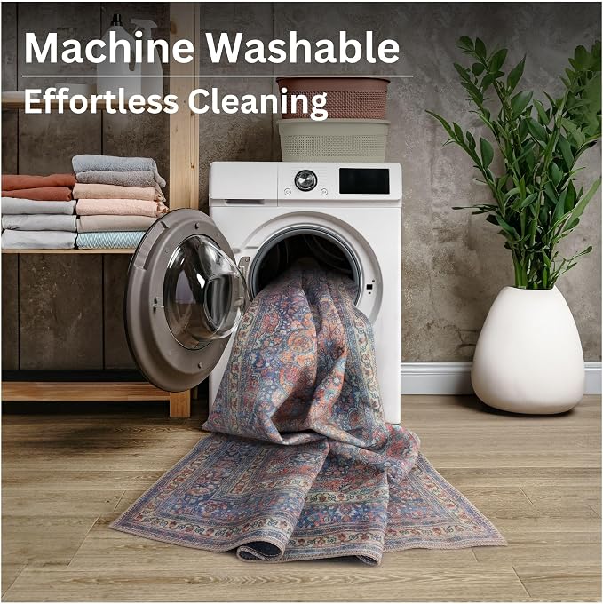 Bloom Rugs Washable Non-Slip 8' x 10' Rug - Image 9