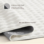 Bedsure 3x5 Fluffy Area Rugs for Living Room, Machine Washable Rugs, Non-Slip - Image 4