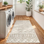 KUTA Boho 3x5 Rug for Entryway, Moroccan Washable Area Rug for Living Room - Image 3