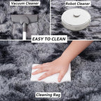 Beglad Fluffy Large Area Rugs 8x10 Feet, Modern Minimalist Style Shag Fuzzy Rugs - Image 6