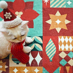 jinchan Round Christmas Rug 6ft - Image 3