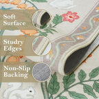 Collive 2x3 Rugs for Entryway, Small Washable Jungle Animal Door Mat Indoor - Image 3