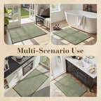 MontVoo Door Mat Indoor Entrance Doormat, Absorbent Durable Rubber Non Slip - Image 7