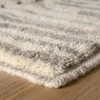 Dash & Albert Hicks Natural Hand Knotted Wool Rug, Runner-2.5 X 8 Feet - Image 6
