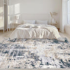 Area Rugs 5x7 Living Room: Washable Rug Modern Abstract Rugs Soft Non Slip - Image 3