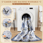 EnHomee Washable Area Rugs 4x6, Soft Area Rug - Image 7
