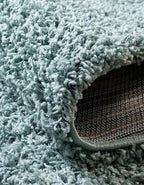 Unique Loom Solid Shag Collection Area Rug - Image 6
